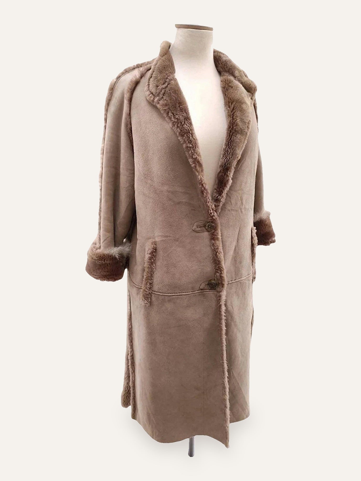 Long Shearling Jacket