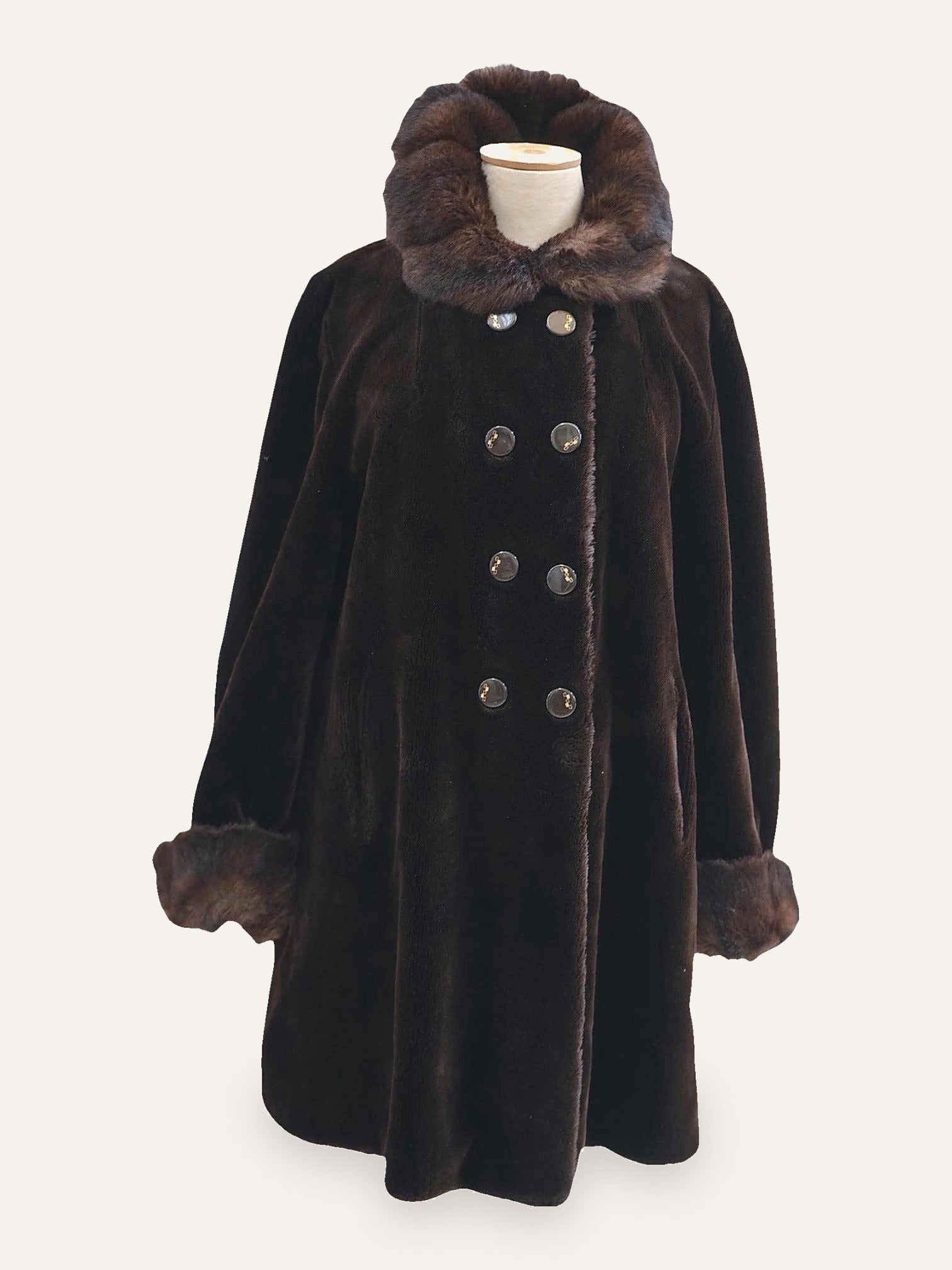 Boho Faux Fur Penny Lane Coat