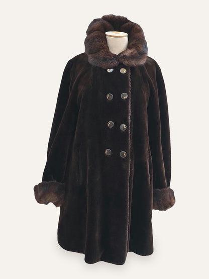 Boho Faux Fur Penny Lane Coat