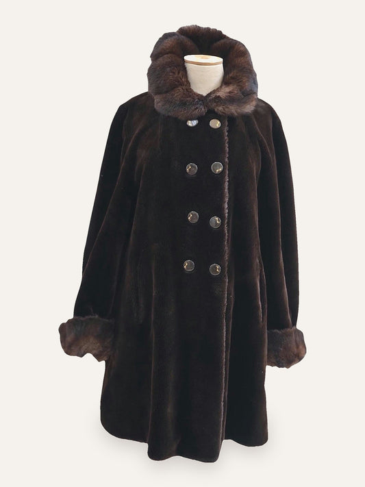 Boho Faux Fur Penny Lane Coat