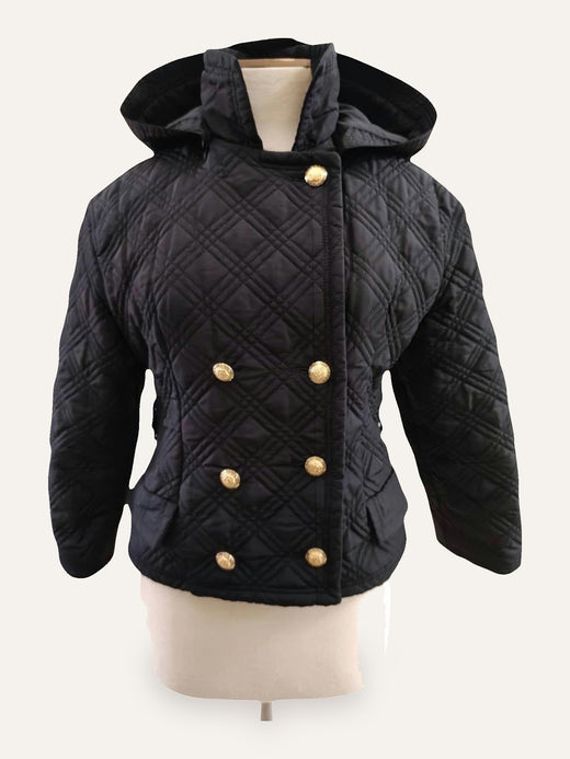 Gianni Versace Quilted Puffer Trench Jacket