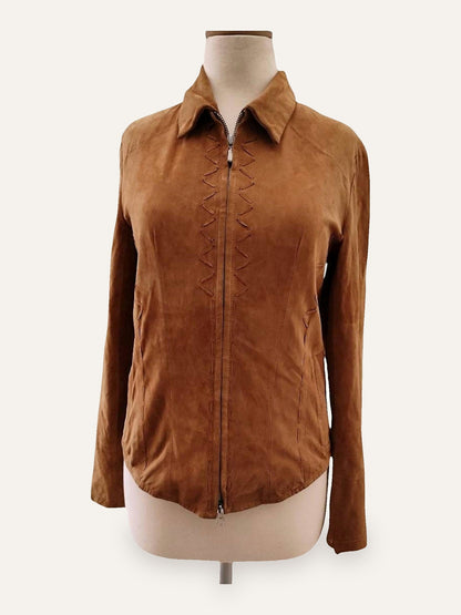 Vintage Suede Leather Overshirt