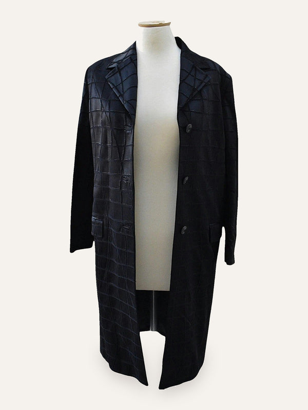 1990's Versace Istante Trench Coat