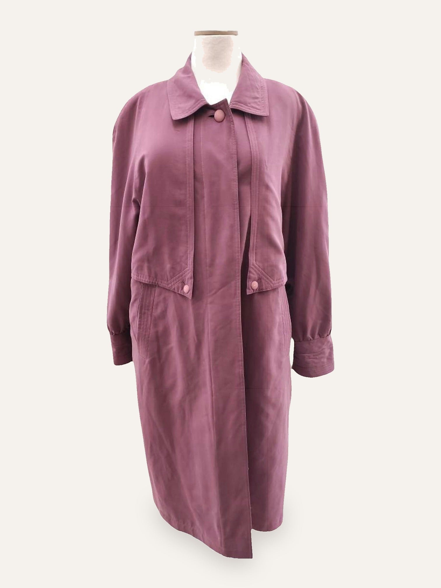 Y2K Long Trench Coat