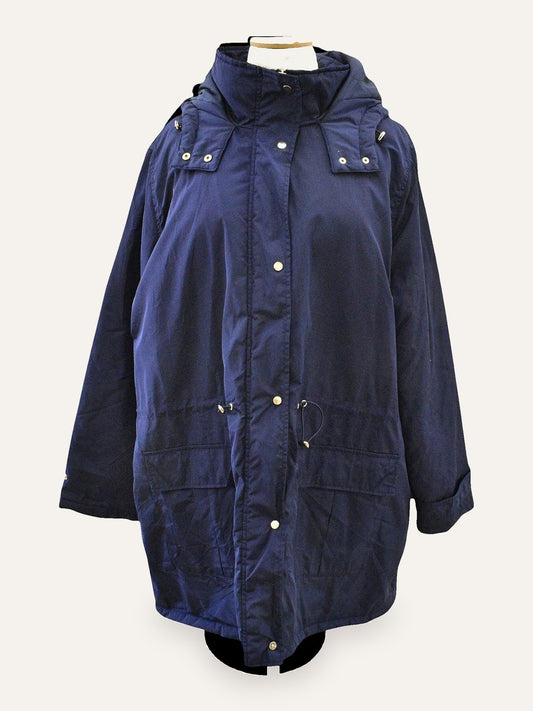 Vintage Hooded Parka Coat