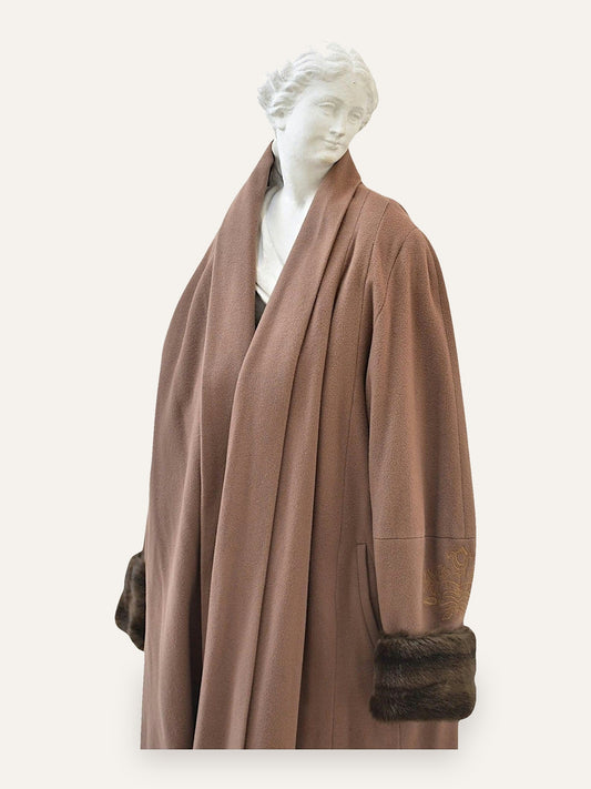 Intervista Longline Wool Coat