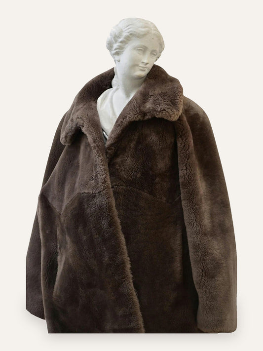 Full-Length Teddy Fur Coat