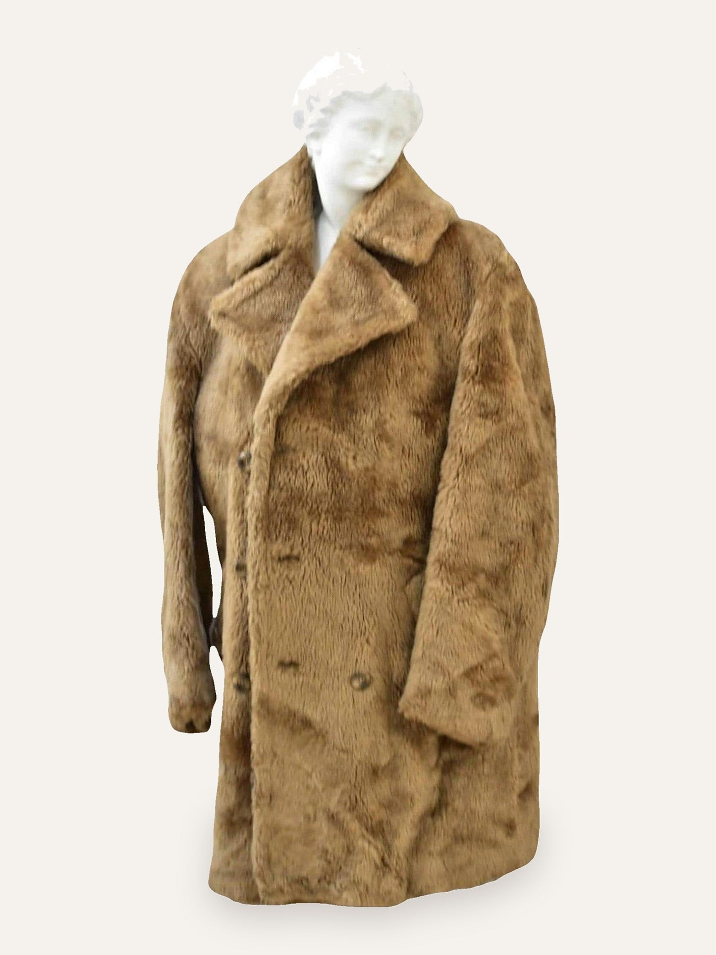 Salzburg Velour Faux Fur Coat