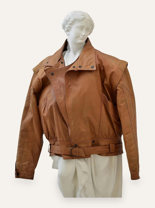 Real Leather Biker Jacket