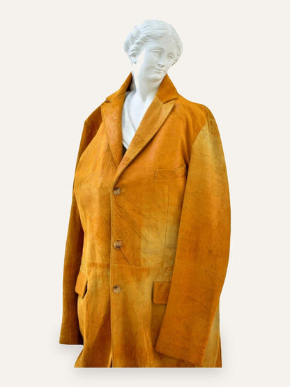 Dolce & Gabbana Runway Leather Coat
