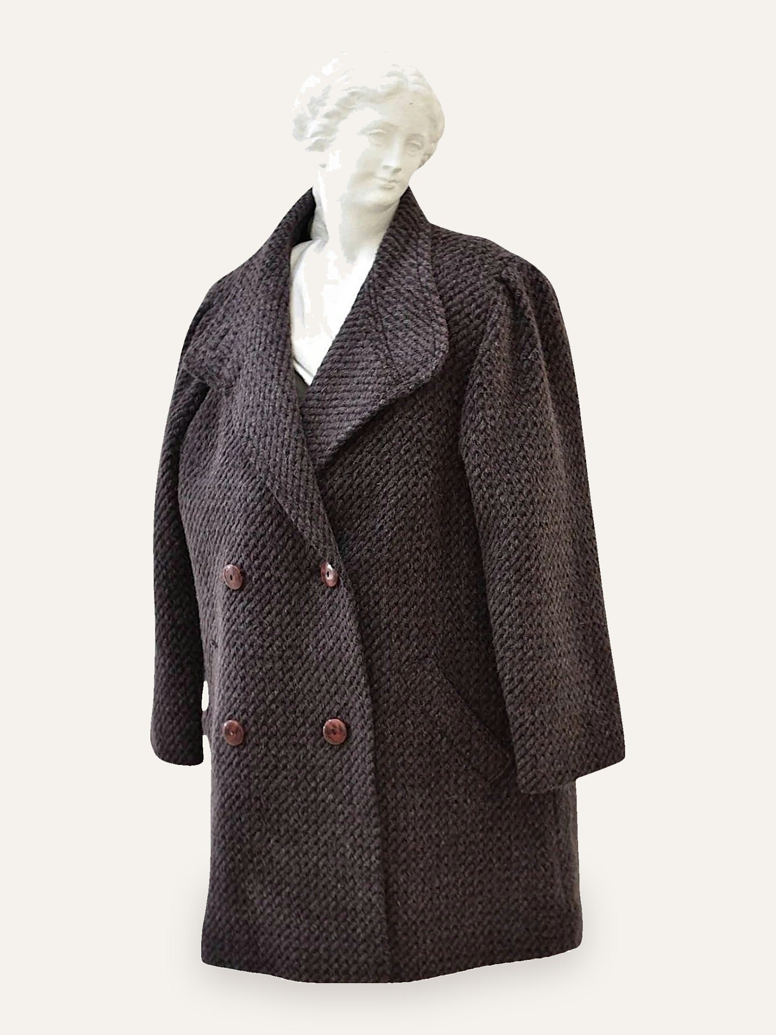 René Shaad Alpaca & Wool Coat