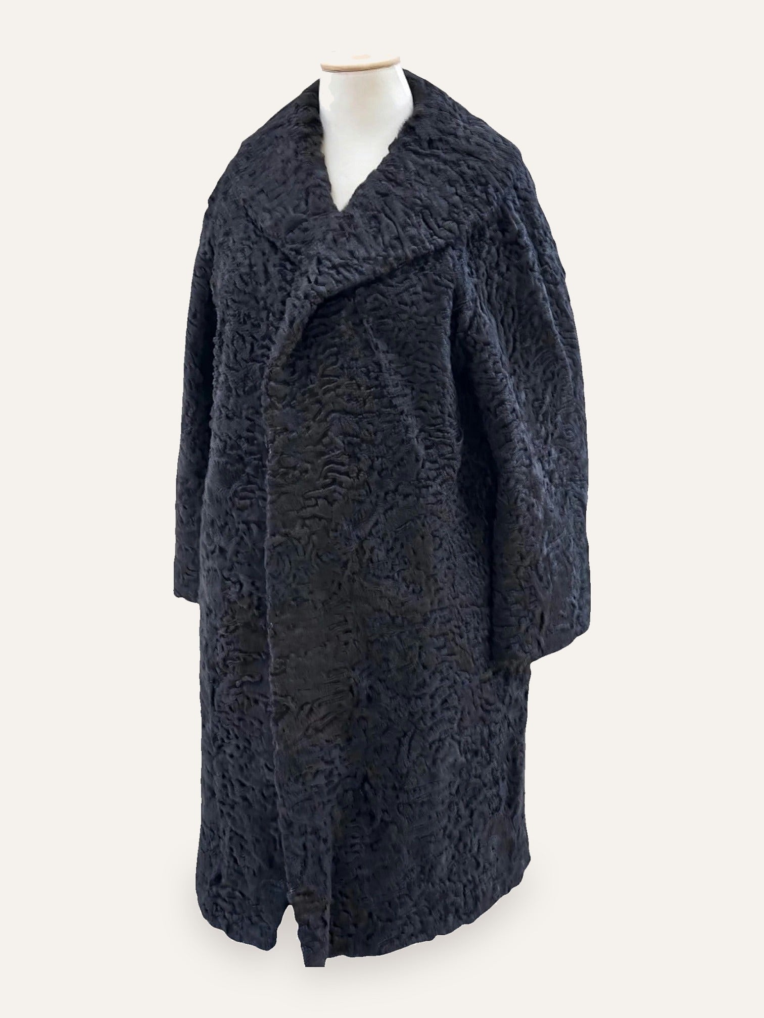 Custom Made by Cifaralli Karakul Fur Coat