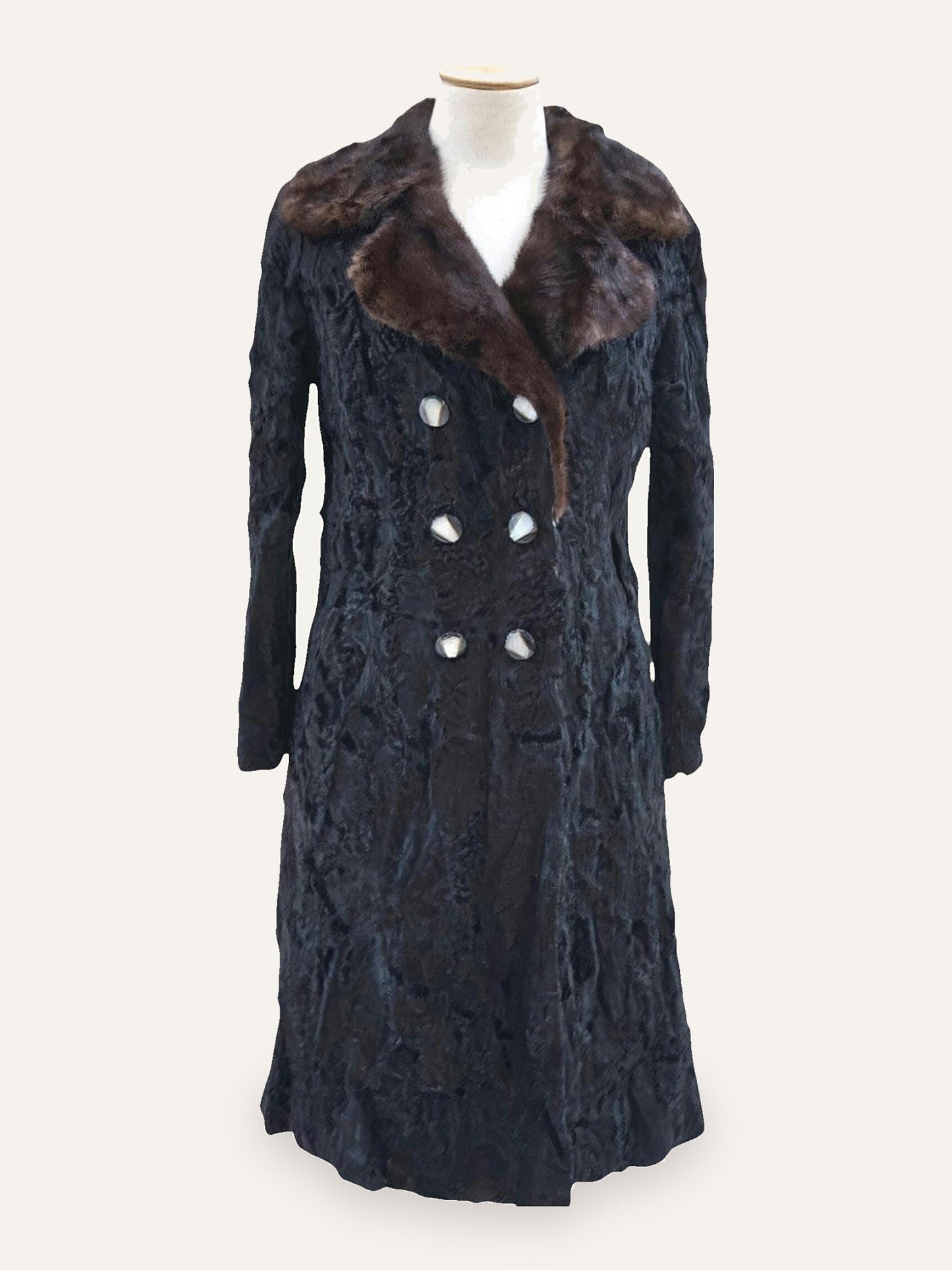 Pellicceria Capo Nord Karakul Fur Coat