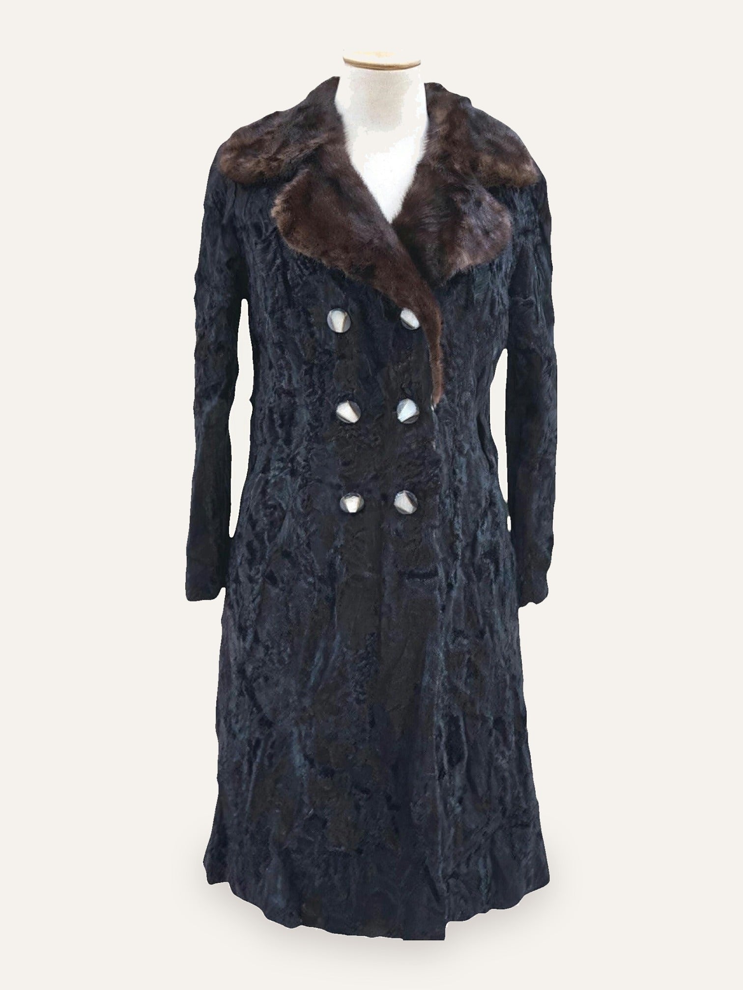 Pellicceria Capo Nord Karakul Fur Coat