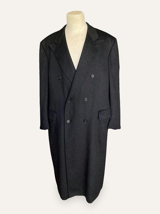 Pure Cashmere Double-Breasted Coat
