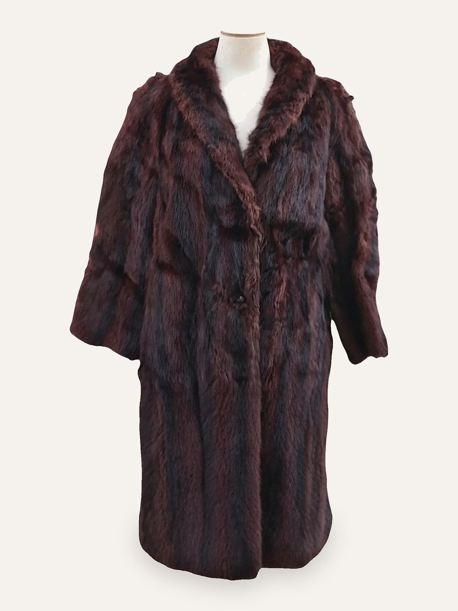 Vintage Natural Fur Coat
