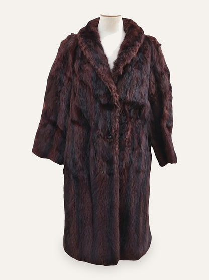 Vintage Natural Fur Coat
