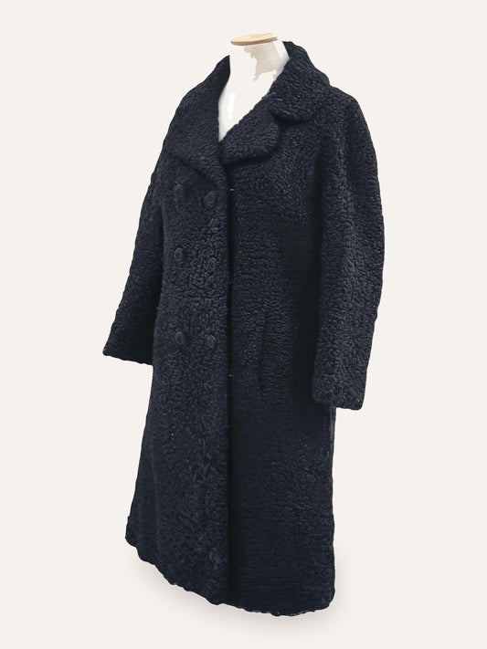 Delaquis Persian Lamb Fur Coat