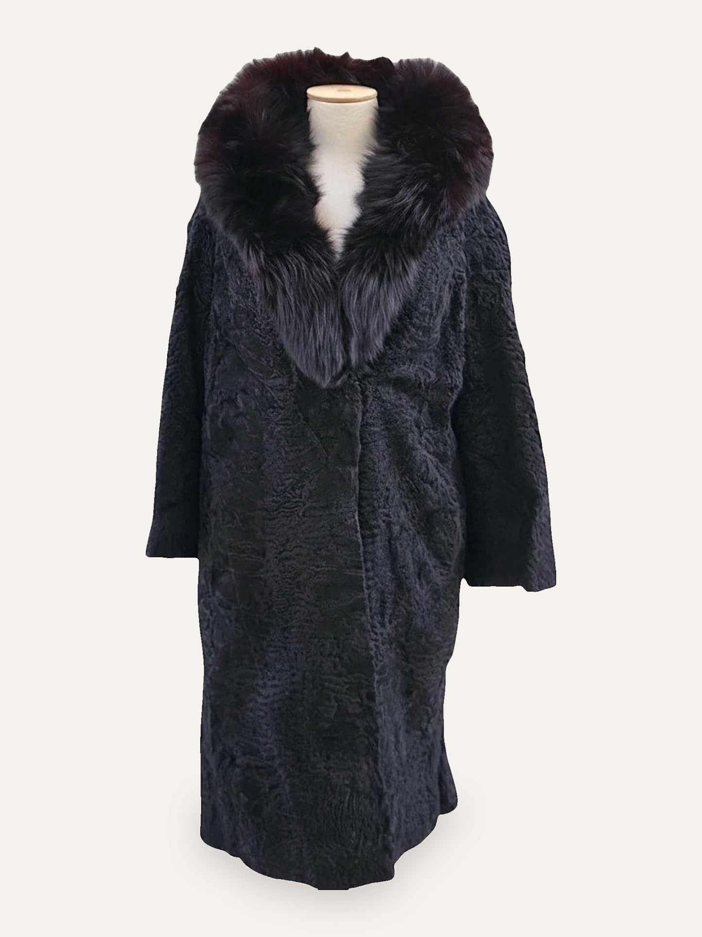 Vintage Astrakhan Persian Lamb Coat