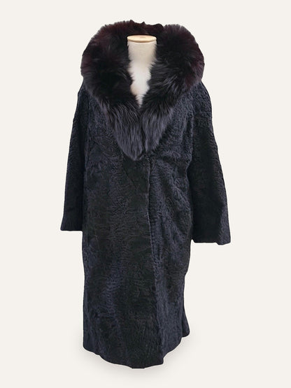 Vintage Astrakhan Persian Lamb Coat