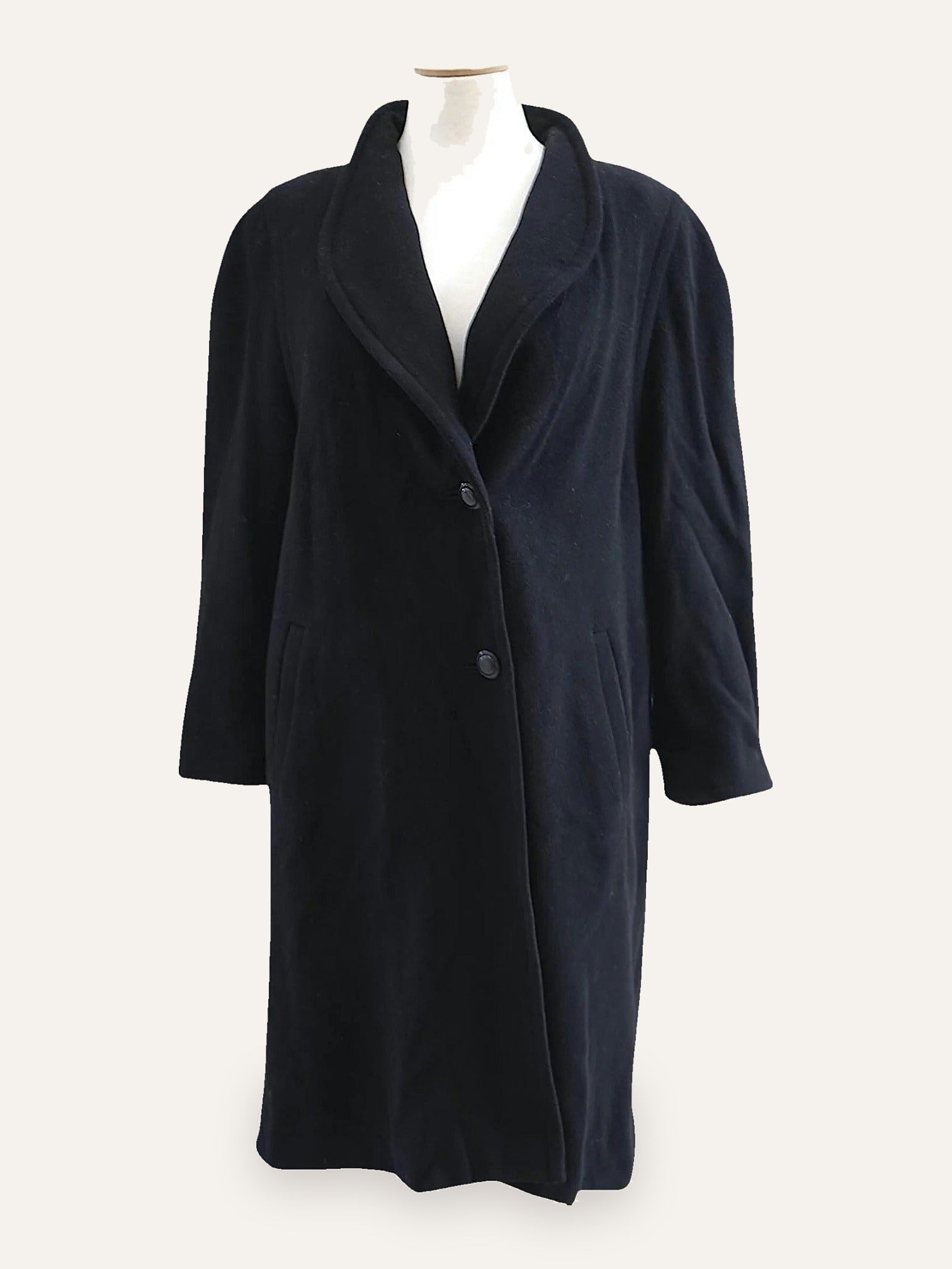 Japanese Style Cashmere & Wool Coat