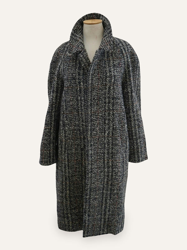 Daniel Dodd Wool Herringbone Coat