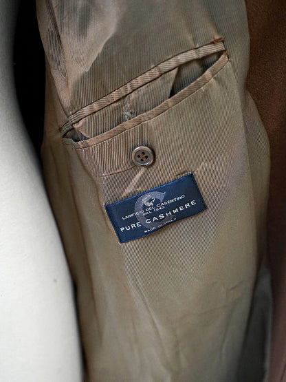 Interior Lanificio del Casentino Pure Cashmere Made in Italy label