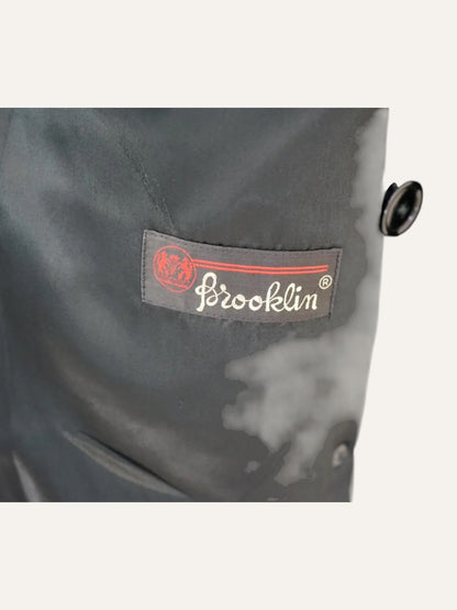 Brooklin Wool-Blend Double-Breasted Coat