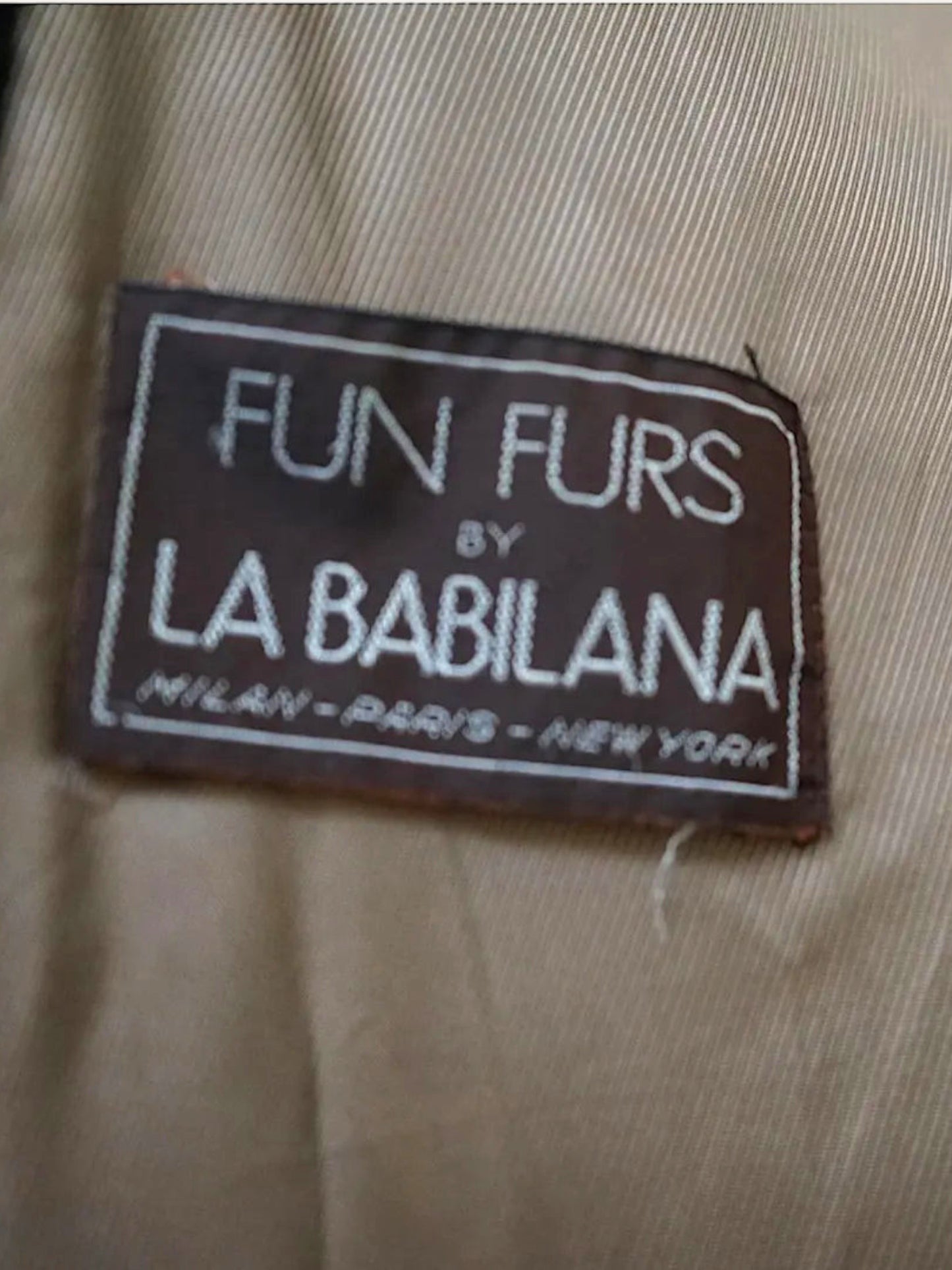La Babilana Faux Fur Maxi Coat