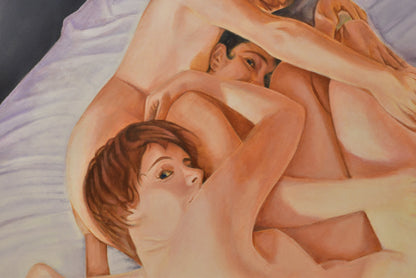 "Women" — Original Acrylic Painting by Georgia Papagiannaki