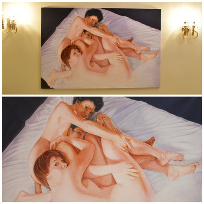 "Women" — Original Acrylic Painting by Georgia Papagiannaki