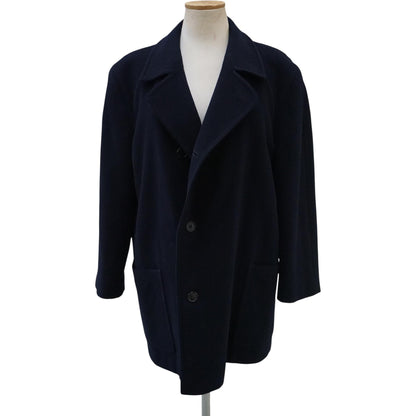 Giorgio Armani Pure Wool Navy Overcoat — image 5 of 6