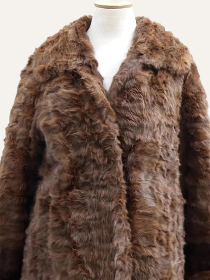 Vintage Filia Rotterdam Tobacco Fur Coat