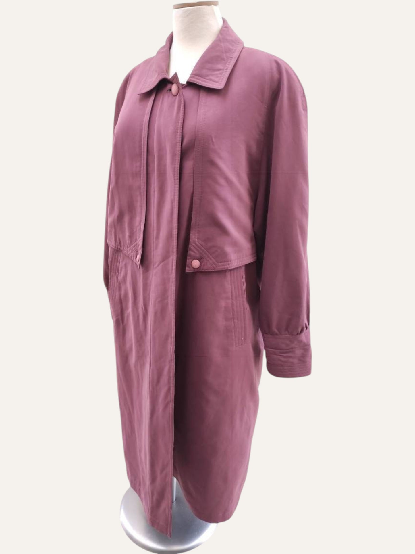 Y2K Long Trench Coat