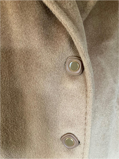 Piacenza 1733 Santina Rovello Brushed Wool Swing Coat