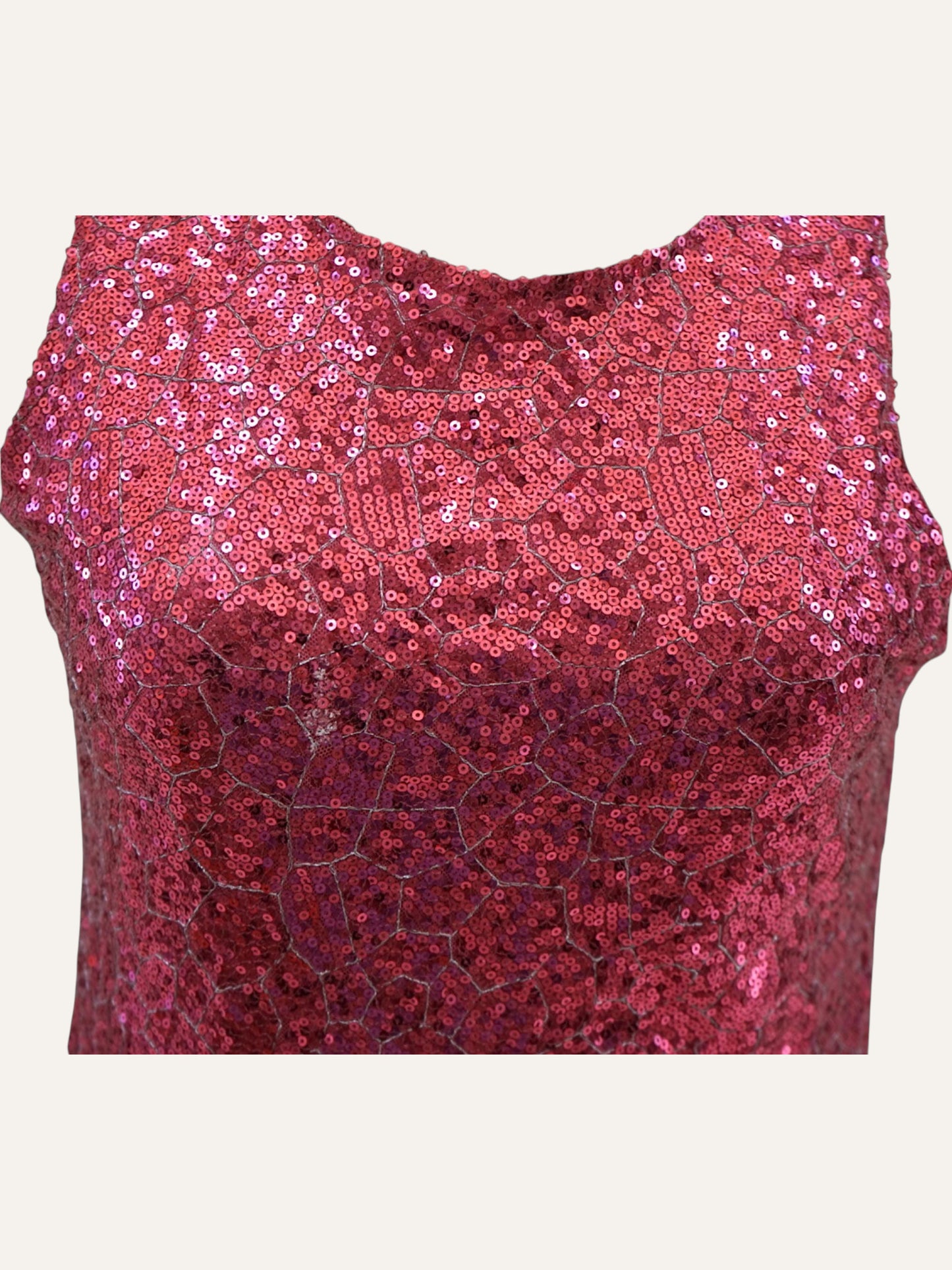 Estel Collection Full Sequin A-Line Mini Dress