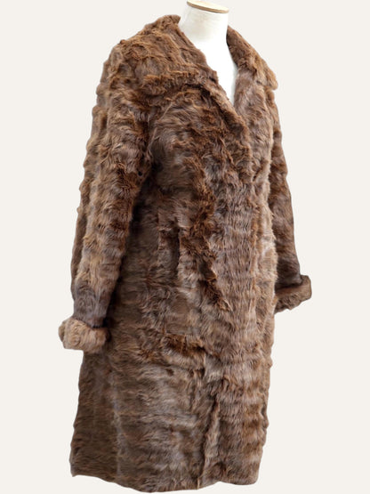 Vintage Filia Rotterdam Tobacco Fur Coat