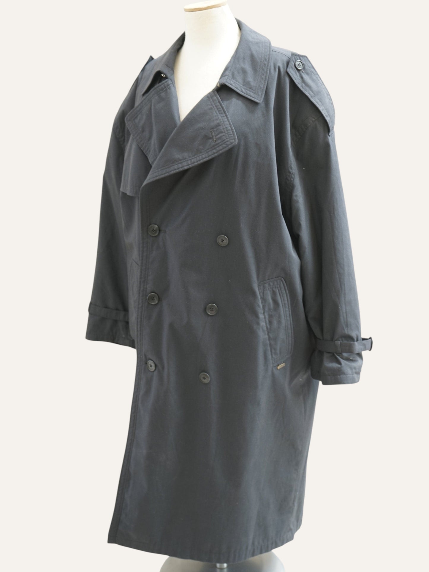 Sympatex Double-Breasted Maxi Trench
