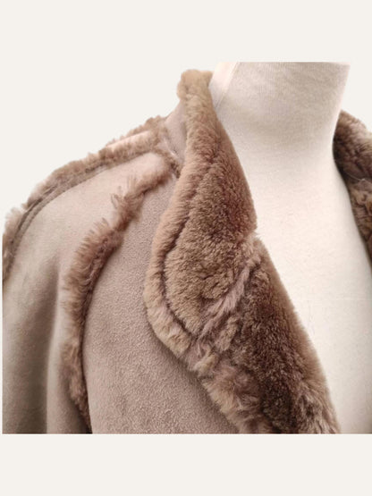 Long Shearling Jacket