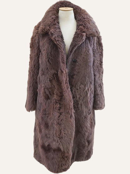 Vintage Mongolian Curly Fur Jacket