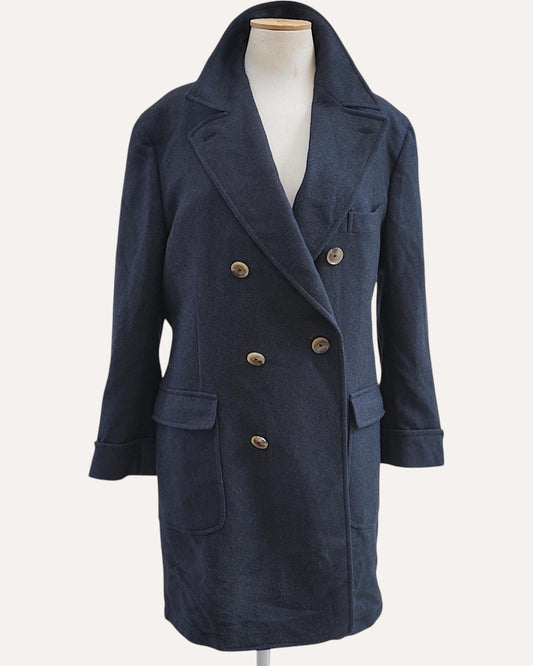 Davide Cenci Roma Double-Breasted Wool Coat