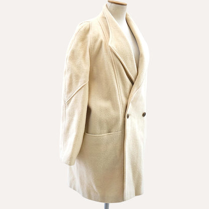 Made in England Pure Wool Cocoon Coat