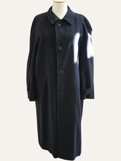 Lubiam Ascot Cashmere & Wool Raglan Overcoat