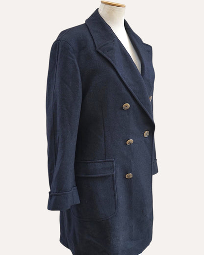 Davide Cenci Roma Double-Breasted Wool Coat