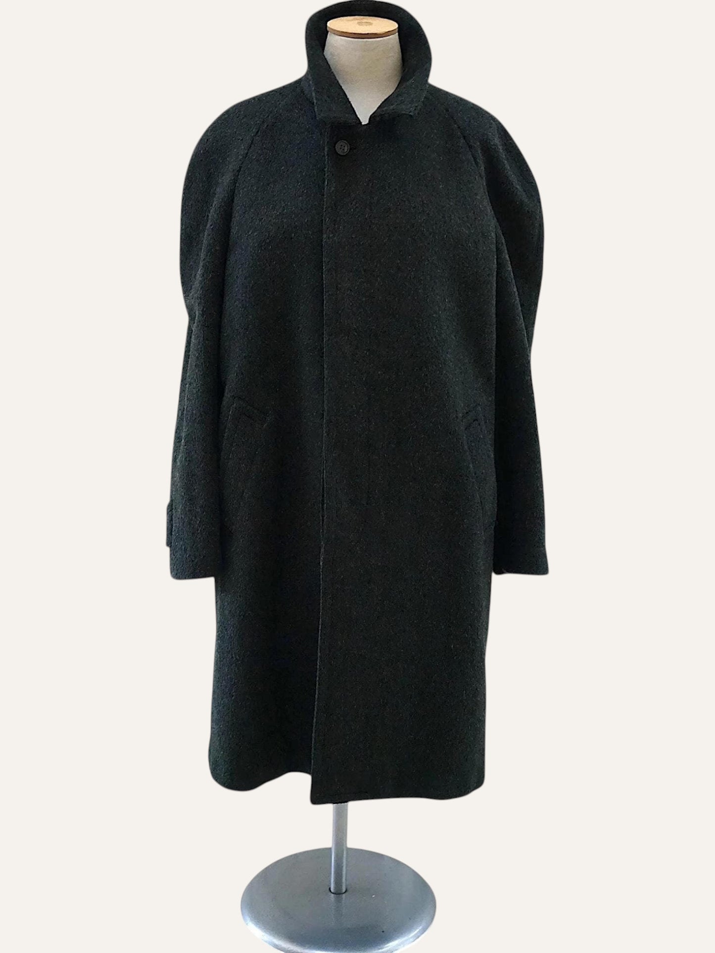 Fuso d'Oro Marzotto Pure Wool Raglan Coat