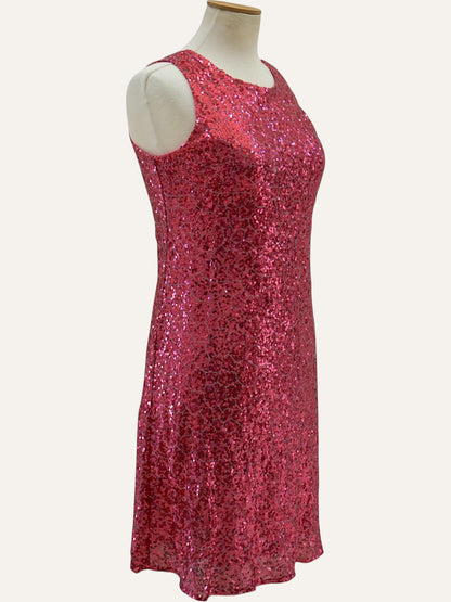 Estel Collection Full Sequin A-Line Mini Dress