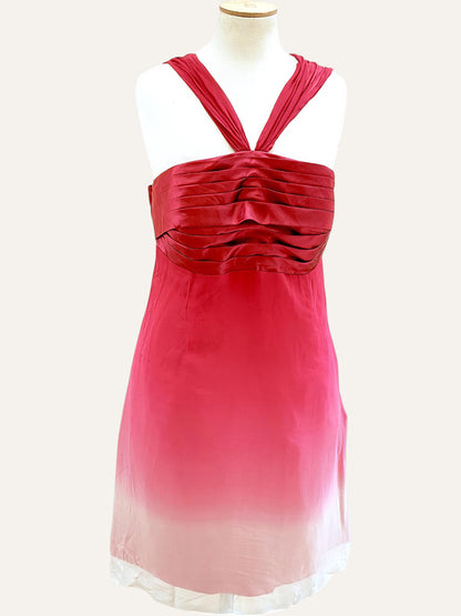 Silk Ombre Cocktail Dress