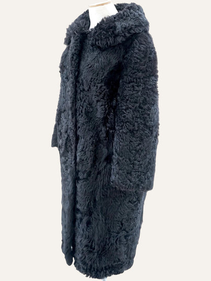 Long Hair Swakara Fur Coat