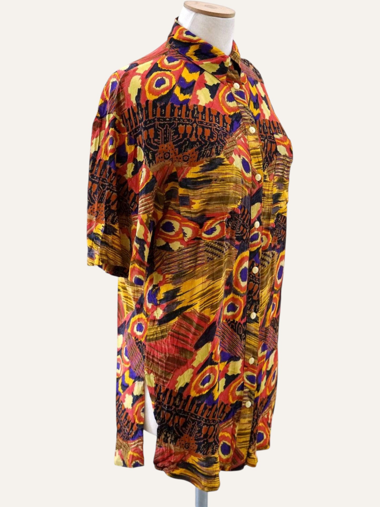 Firenze Psychedelic Cotton Shirt