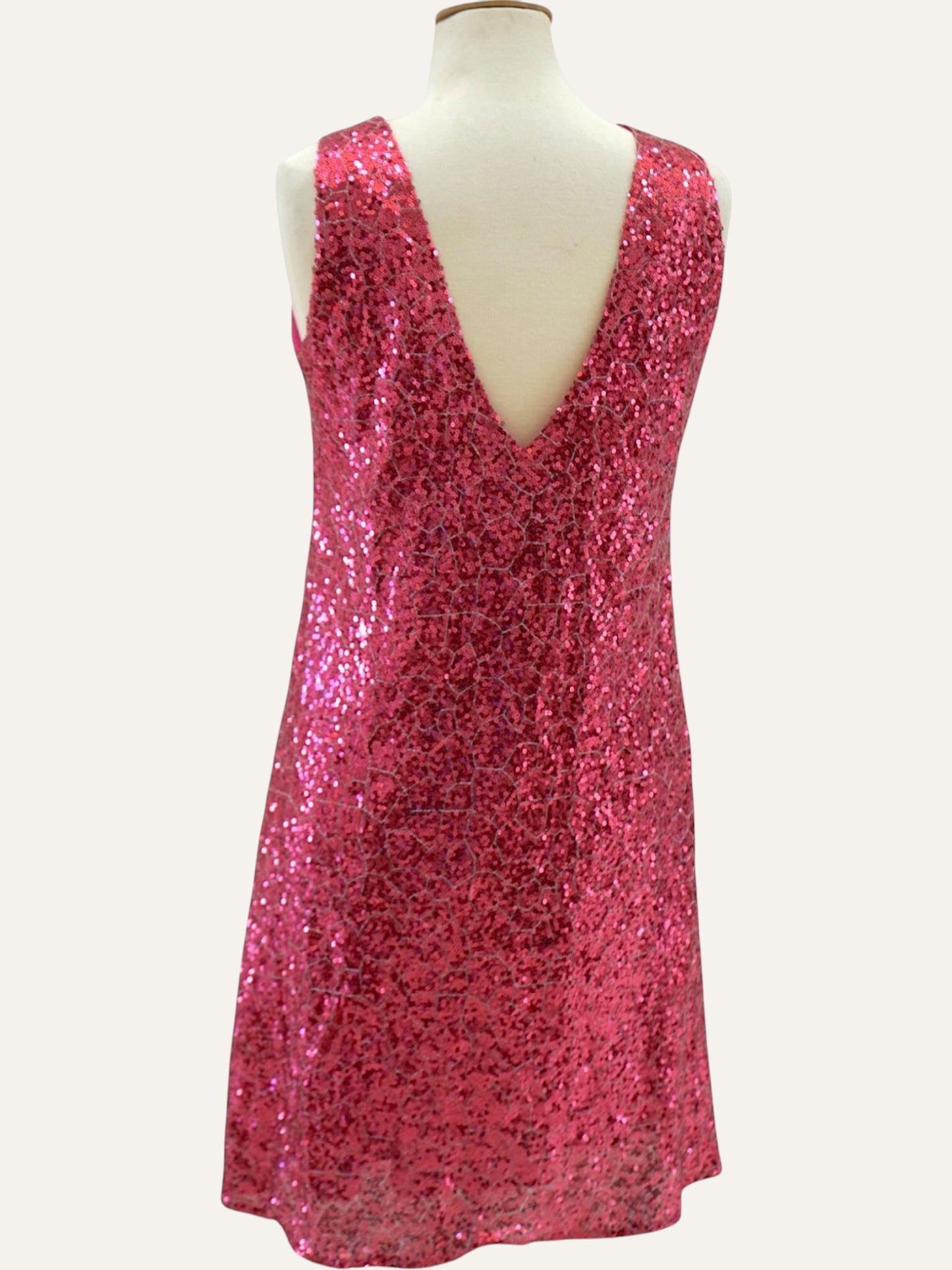 Estel Collection Full Sequin A-Line Mini Dress